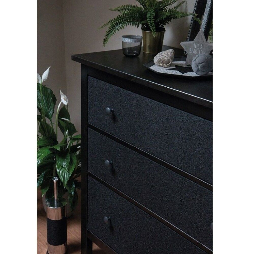 Kontaktimuovi D-C-Fix Glitter Black