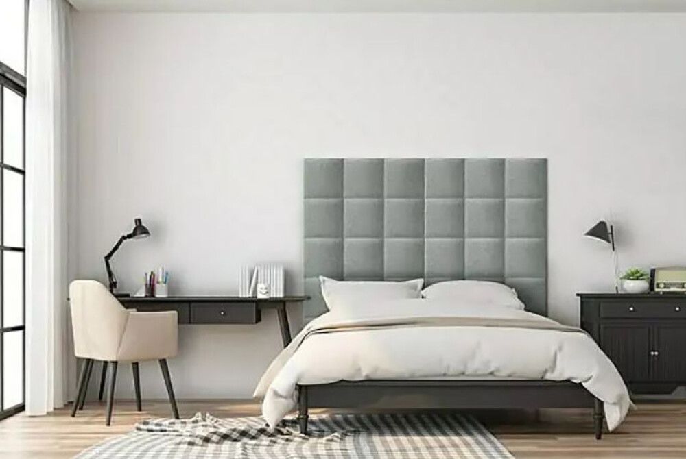 Verhoiltu seinäpaneeli Fllow Inari Harmaa 91 30X30