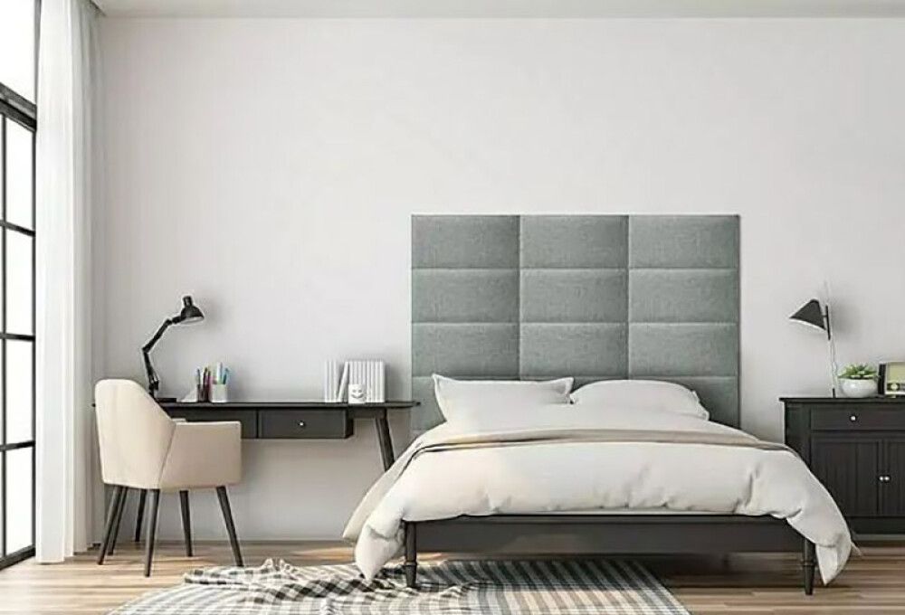 Verhoiltu seinäpaneeli Fllow Inari Harmaa 91 30X60