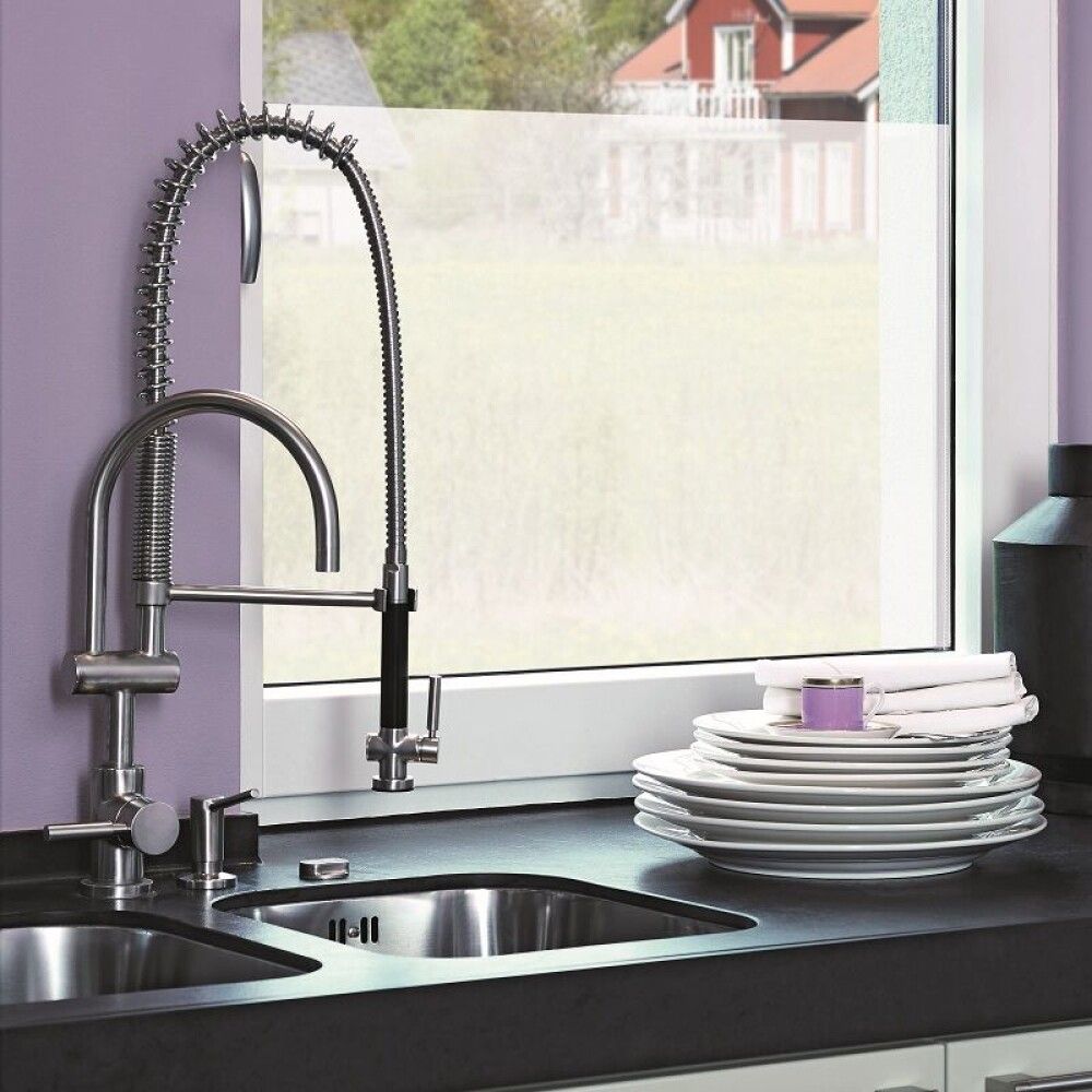 Kontaktimuovi D-C-Fix Opaali Valkoinen 90 x 210 cm