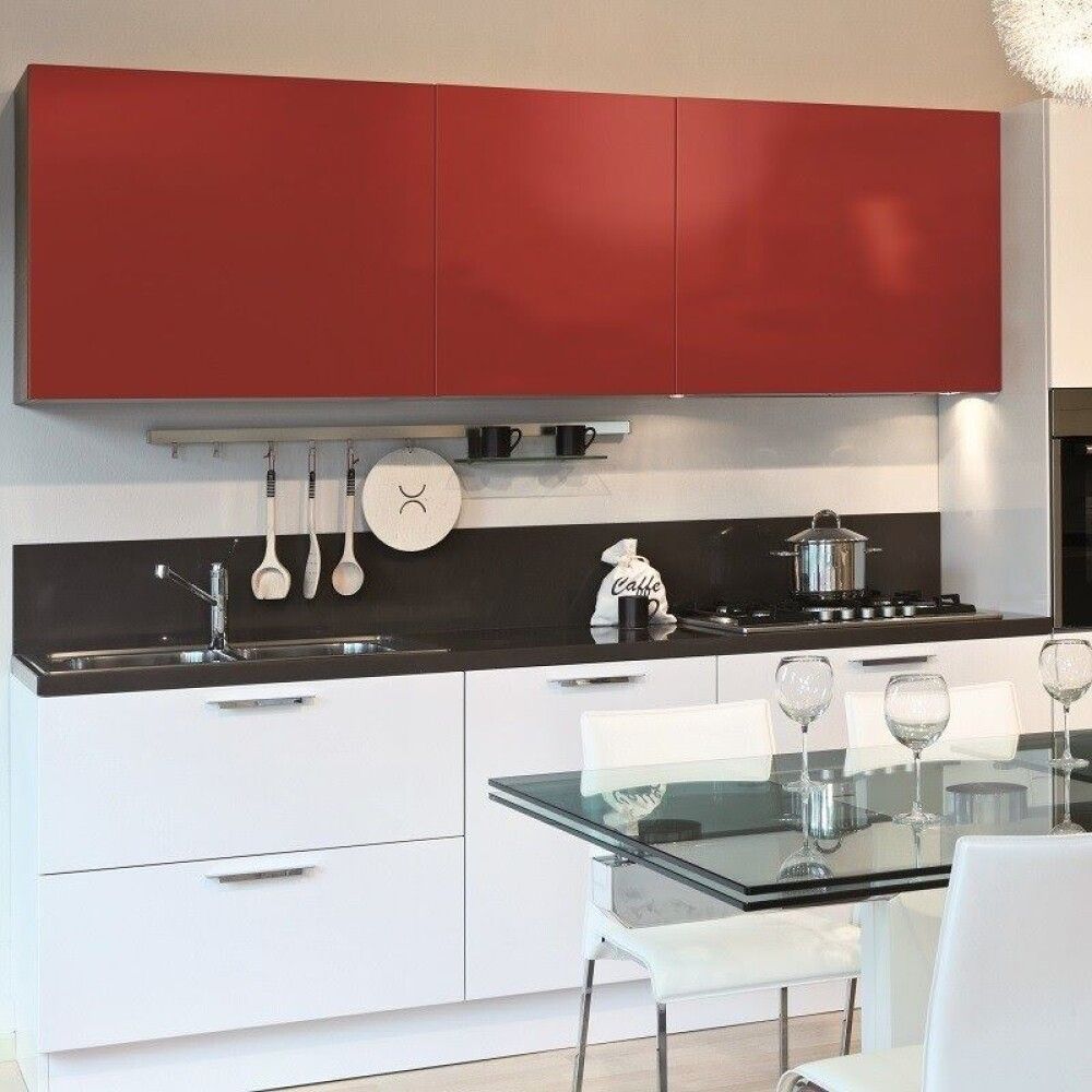 Kontaktimuovi D-C-Fix Punainen kiiltävä 67,5 x 200 cm