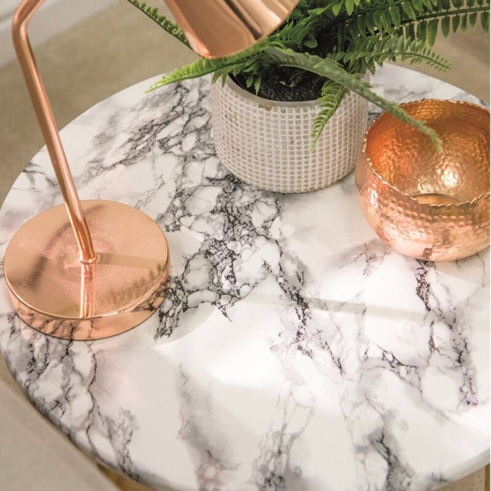 Kontaktimuovi D-C-Fix Valkoinen Marmori 67,5 x 200 cm