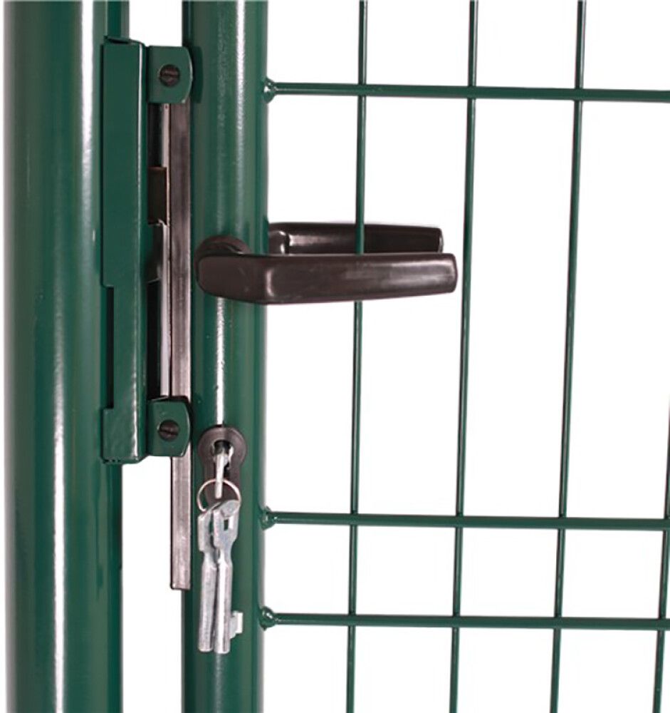 Elementtiaidan portti 103 x 118 cm vihreä