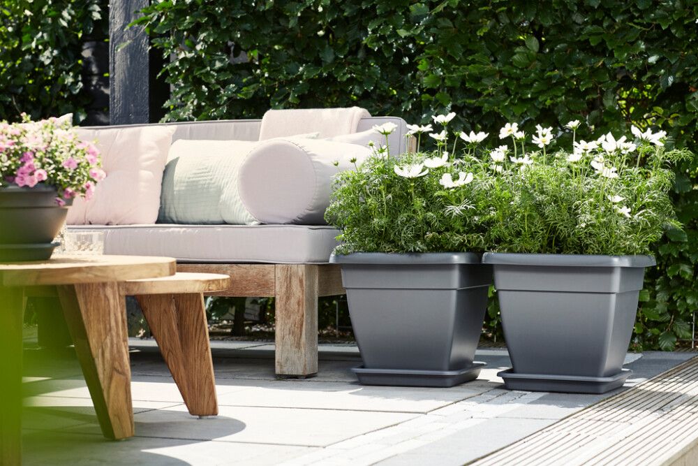 Aluslautanen Elho Universal antrasiitti 30 x 30 cm