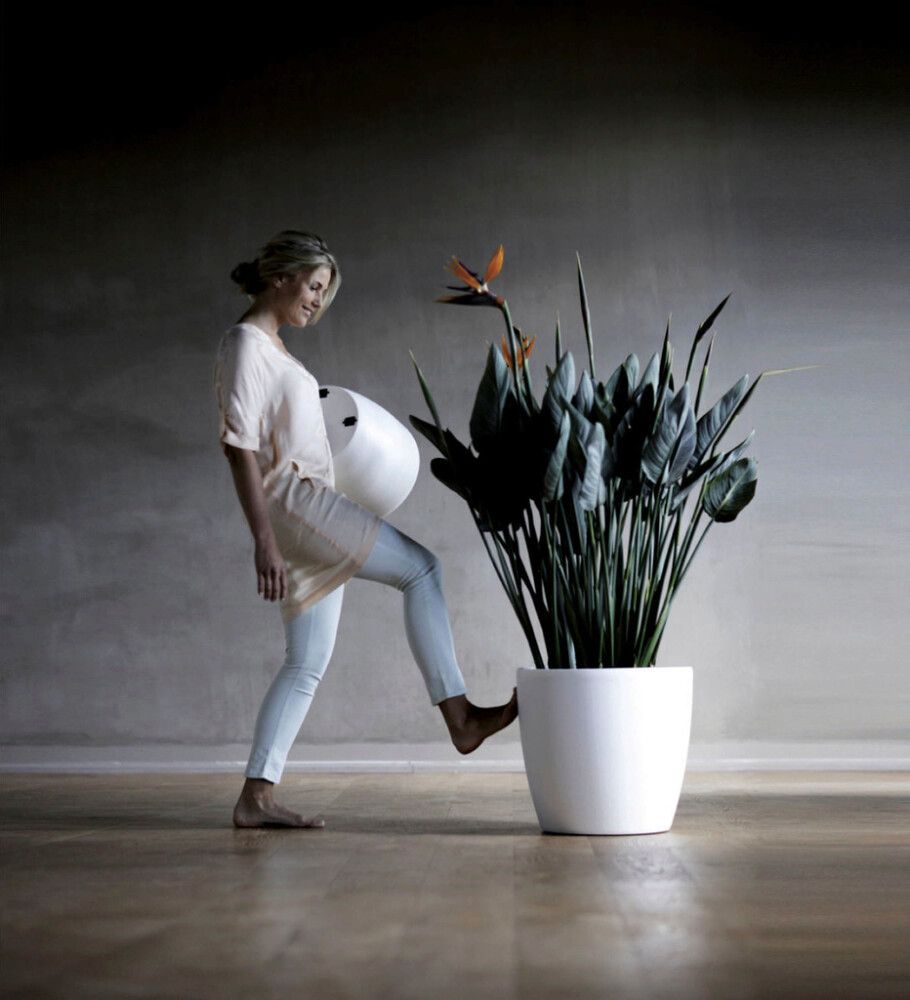 Suojaruukku Elho Brussels Wheels valkoinen 40 cm