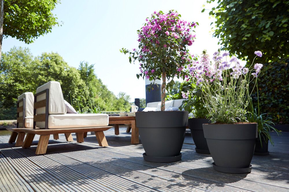 Ulkoruukku Elho Vibia Campana 30 cm antrasiitti