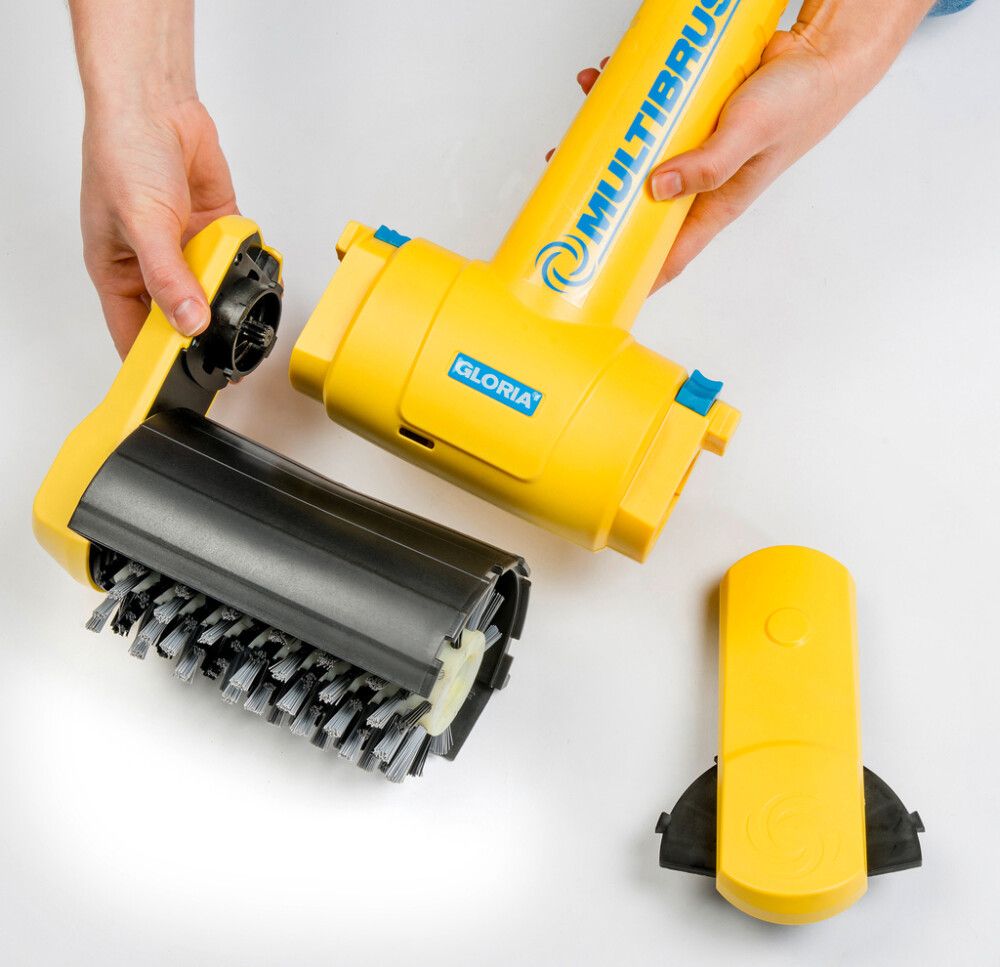 Kivipintojen puhdistusharja Gloria Multibrush Ø 10 cm