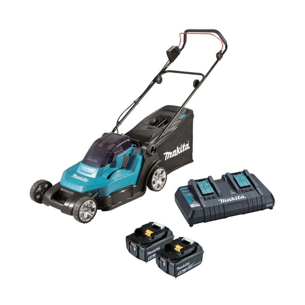 Akkuruohonleikkuri Makita LXT DLM432PT2 2x 5Ah akut