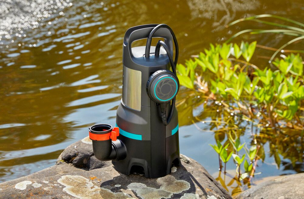 Uppopumppu Gardena 25000 likavedelle