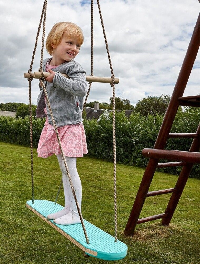 Skeittilauta-keinu sininen