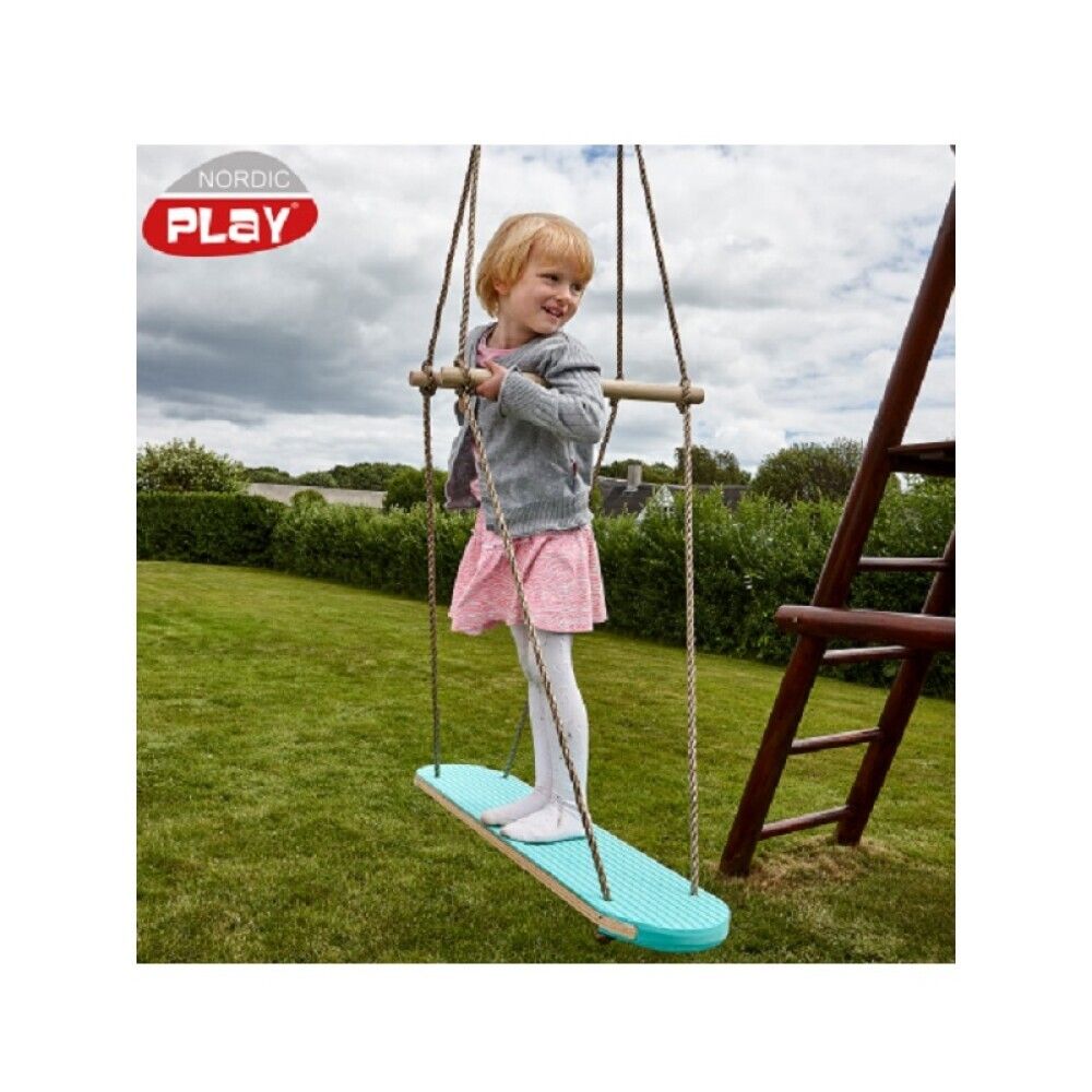 Skeittilauta-keinu sininen