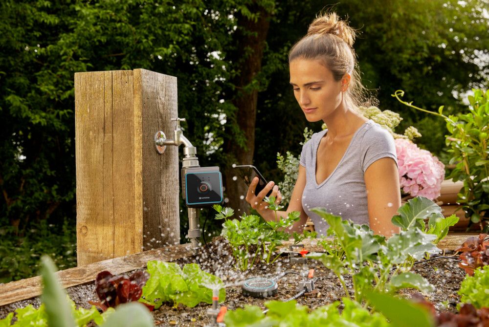 Kasteluajastin Gardena Bluetooth