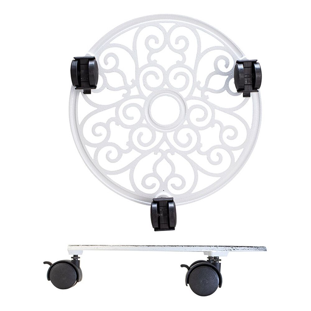 Ruukunalunen Antik 29 cm valkoinen