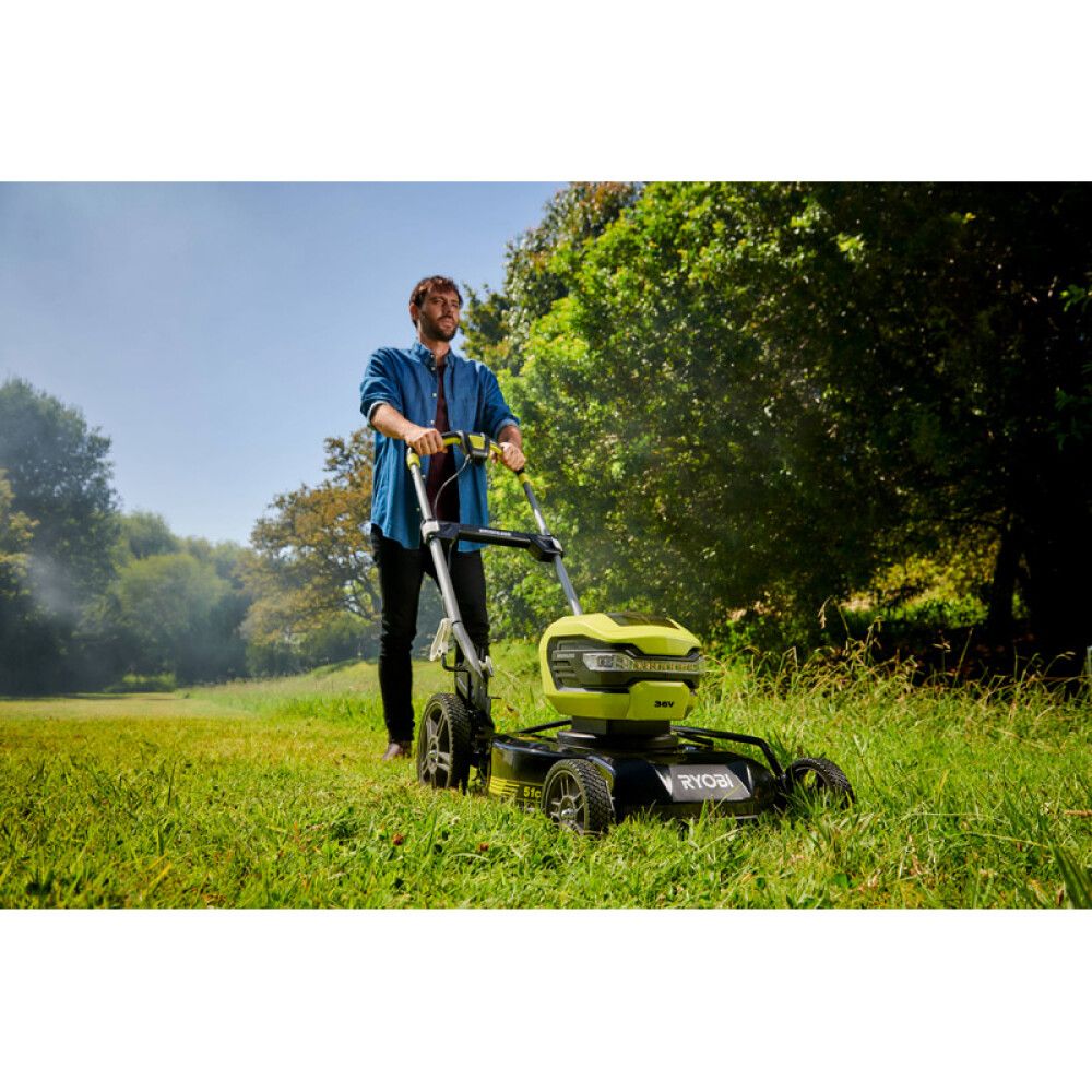 Akkuruohonleikkuri Ryobi RY36LMMX51A-140