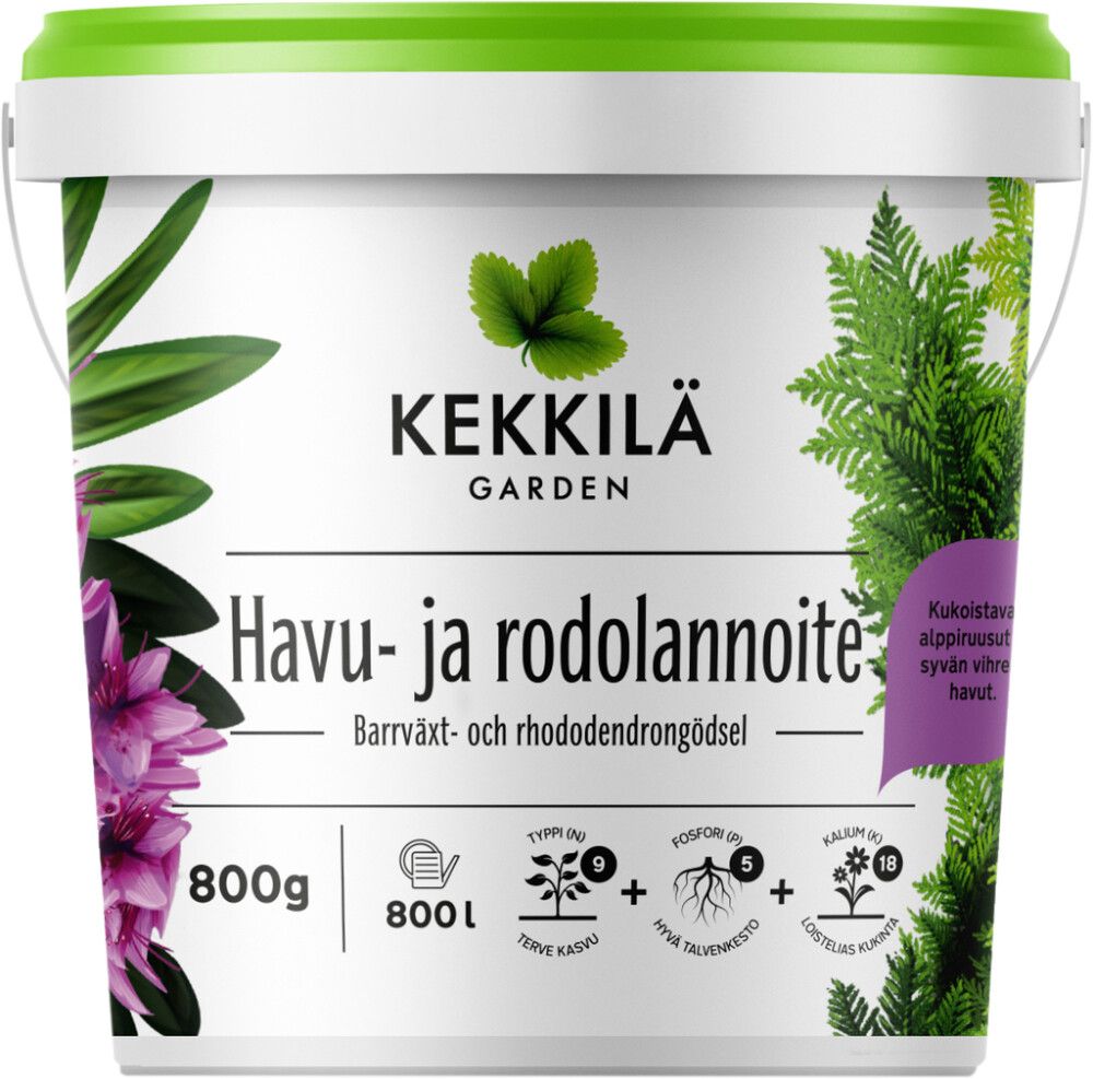 Havu- ja rodolannoite Kekkilä 800 g