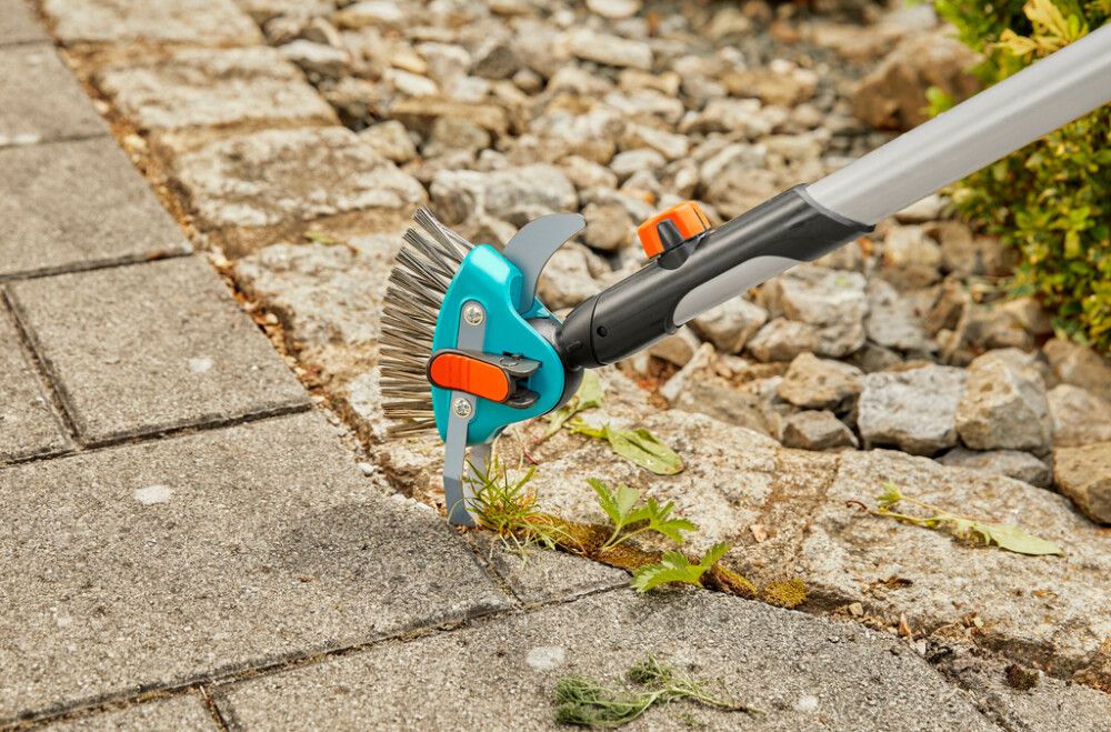 Kiveysten puhdistusharja Gardena Combisystem 3in1