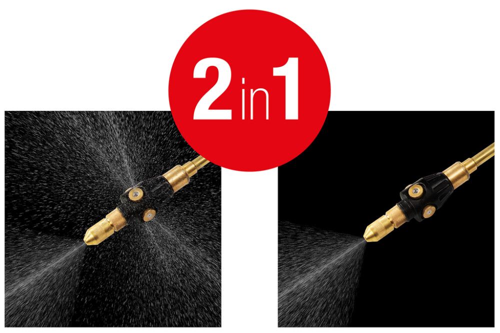 Jatkoputki 2in1 Gloria paineruiskuihin