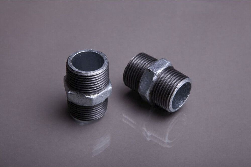 Kaksoisnippa 1" valurauta