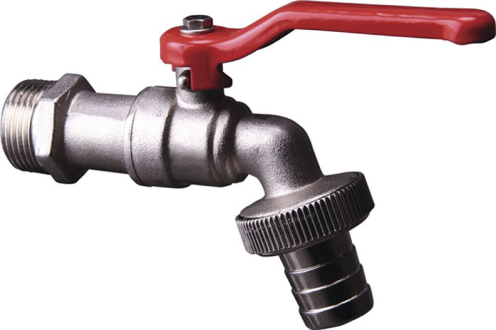 Pallolaskuhana 1/2" mattakromi kahvalla