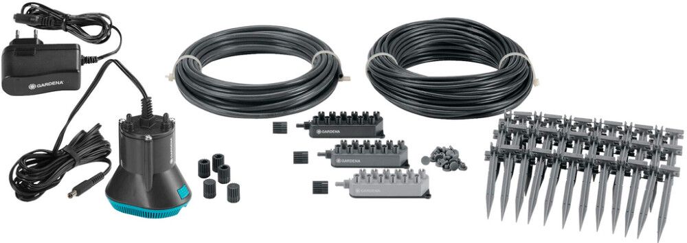 Lomakastelusarja Gardena ruukkukasveille