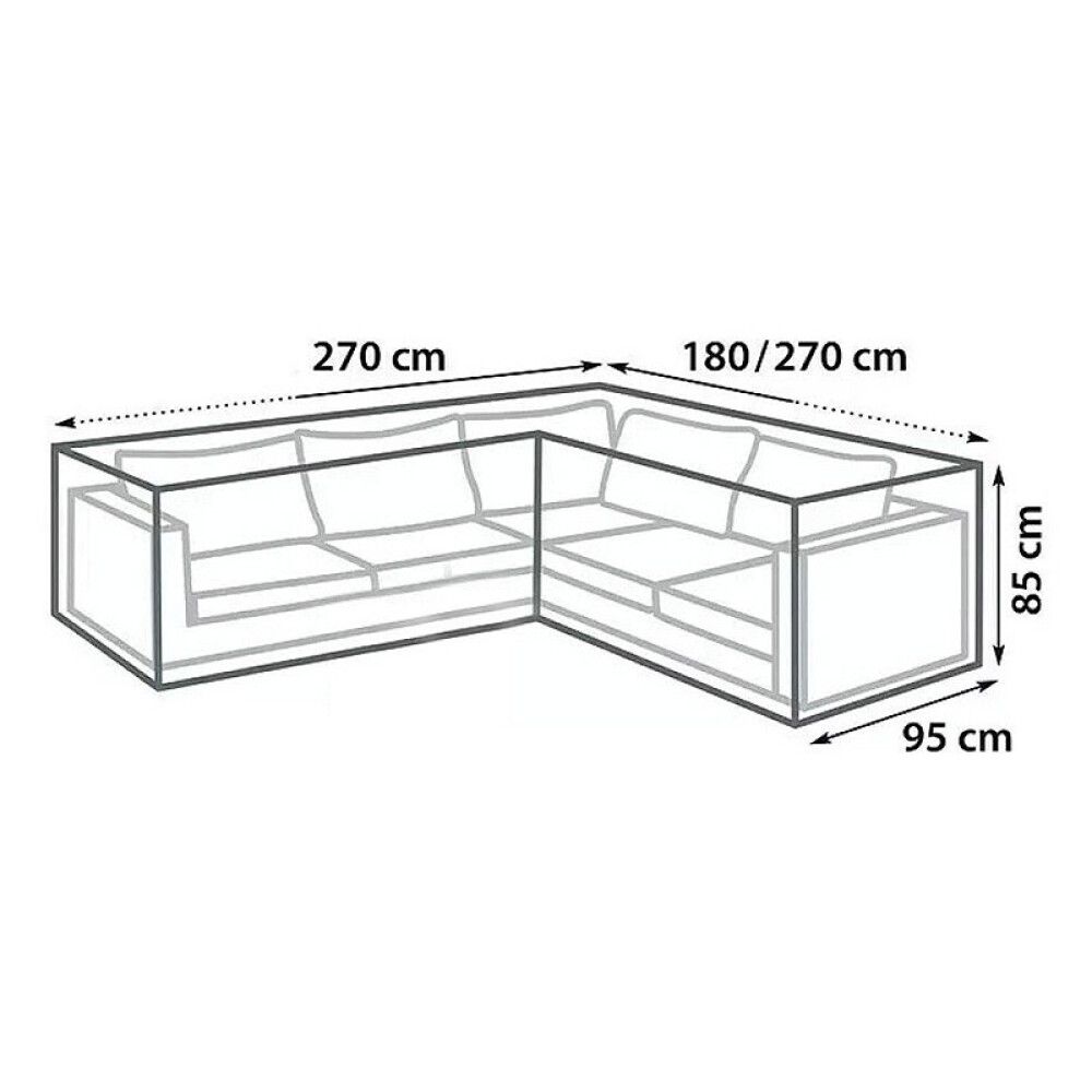 Kalustesuoja Sunfun kulmasohva 270 x 95 x 85 cm