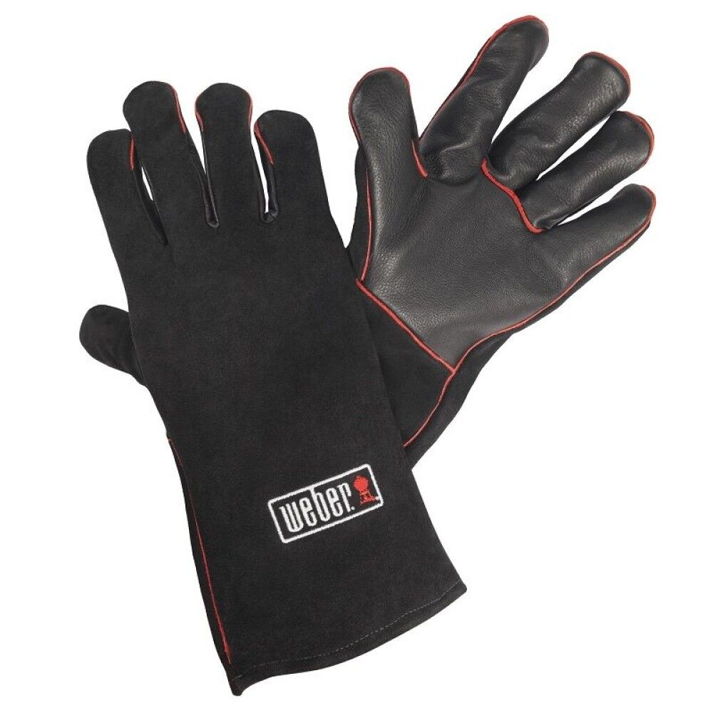 Grillaushanskat Weber nahkaiset