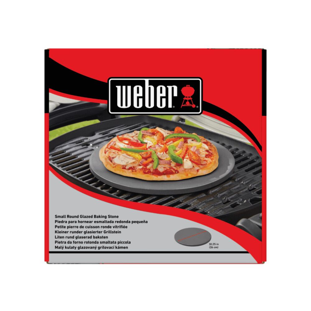 Pizzakivi Weber 26 cm lasitettu