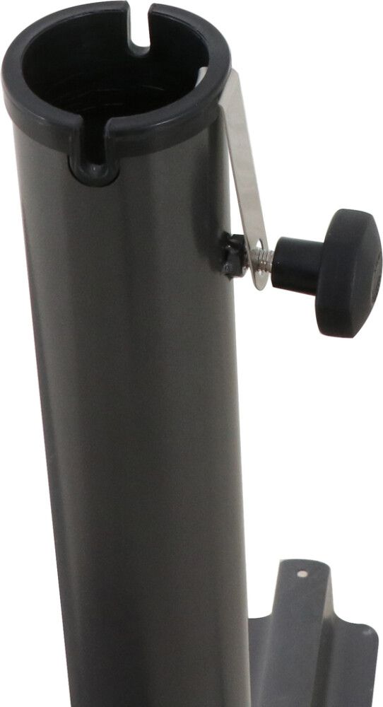 Aurinkovarjo SunFun Milano Ø 350 cm Antrasiitti