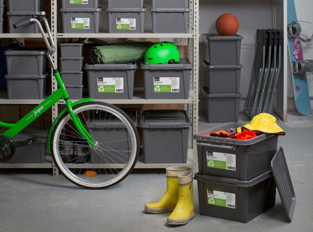 Säilytyslaatikko SmartStore Recycled 14 L Antrasiitti 40 x 30 x 18 cm