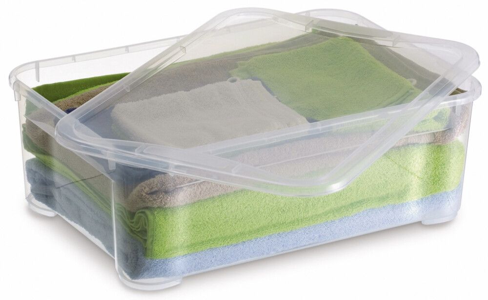 SÄILYTYSLAATIKKO CLEAR BOX XL 65L