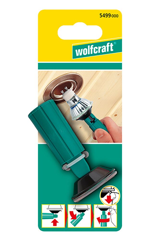 Lampun asennustyökalu Wolfcraft