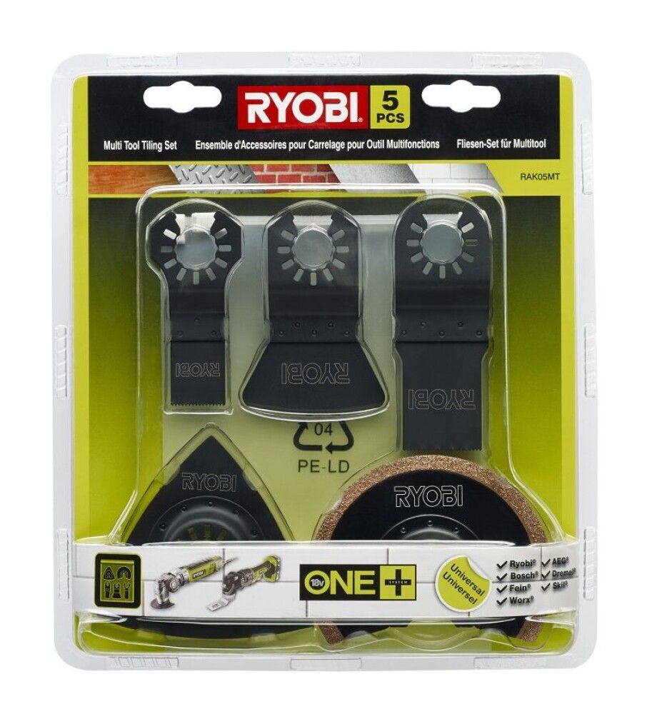 Monitoimityökalusetti Ryobi RAK05MT