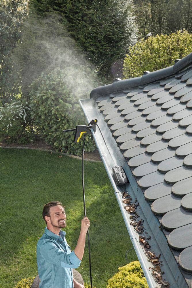 Kattokourujen ja putkien puhdistussetti Kärcher