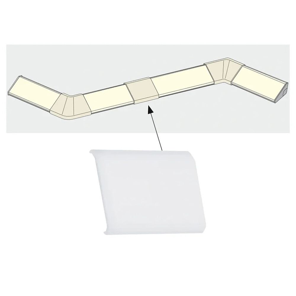 Delta listan jatkopala Paulmann satiini 4 kpl/pkt