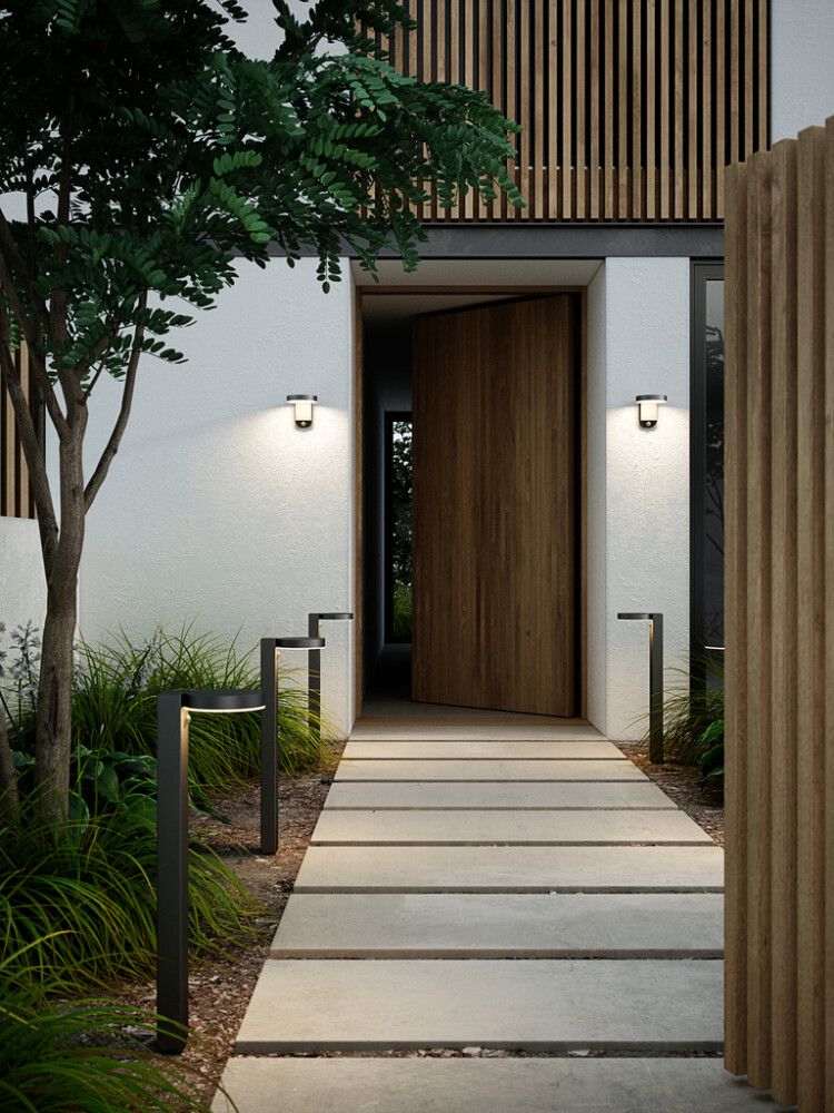 Pylväsvalaisin Nordlux Rica Round Solar