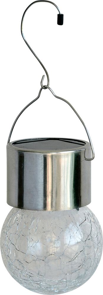 Solarvalaisin LED lasipallo RGB 2 kpl/pkt