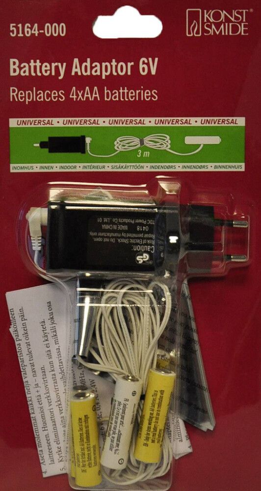 Muuntaja Konstsmide 4 x AA