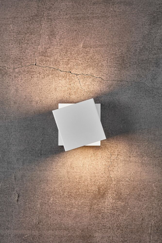 Ulkoseinävalaisin Nordlux Turn Valkoinen