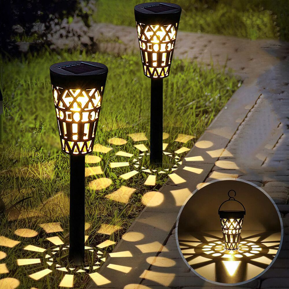 Solarvalaisin BAUHAUS musta 41 cm 2 kpl/pkt