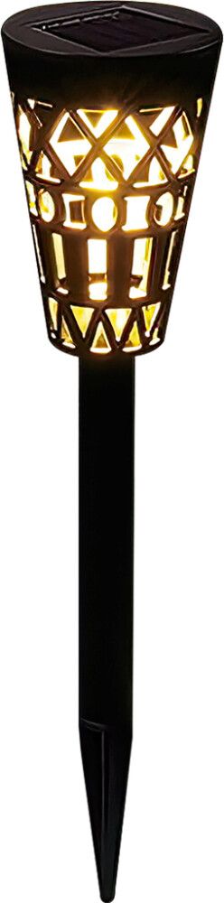 Solarvalaisin BAUHAUS musta 41 cm 2 kpl/pkt