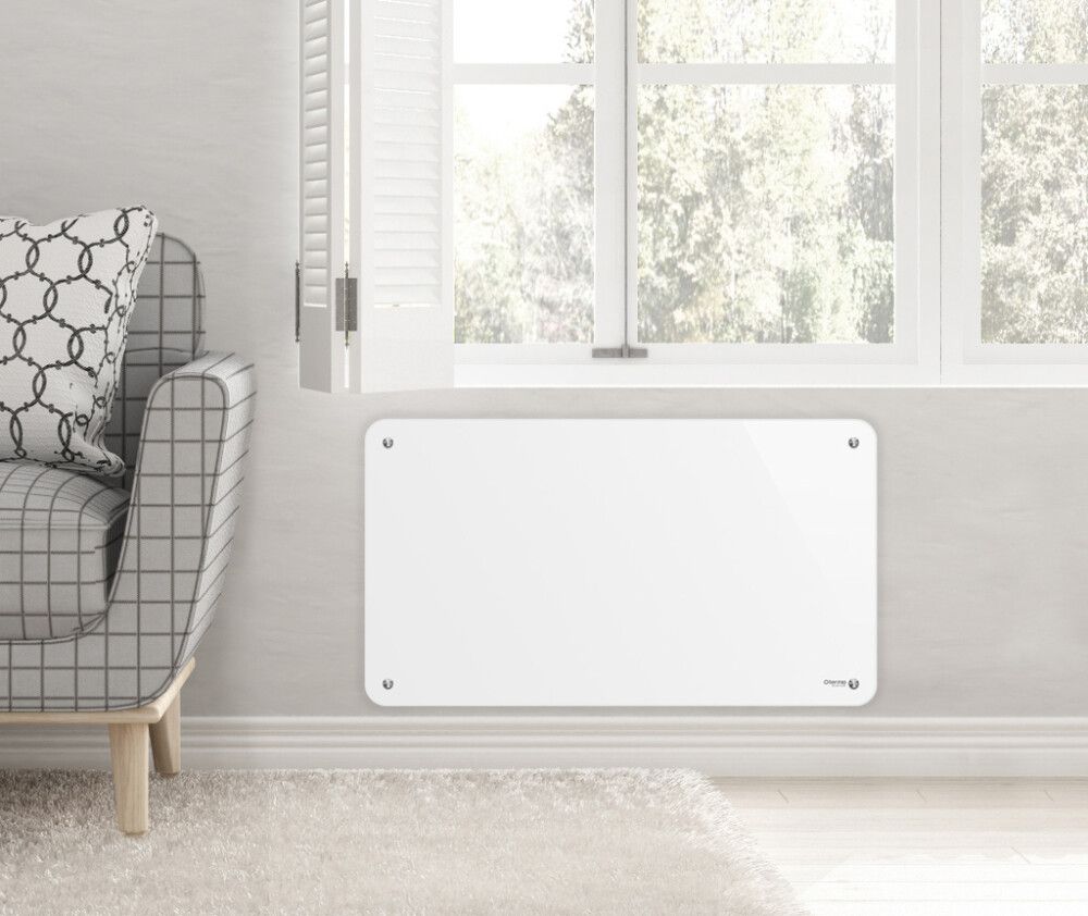 Lasilämmitin Termo ECO 1000 W valkoinen 84 x 4,9 x 42,5 cm