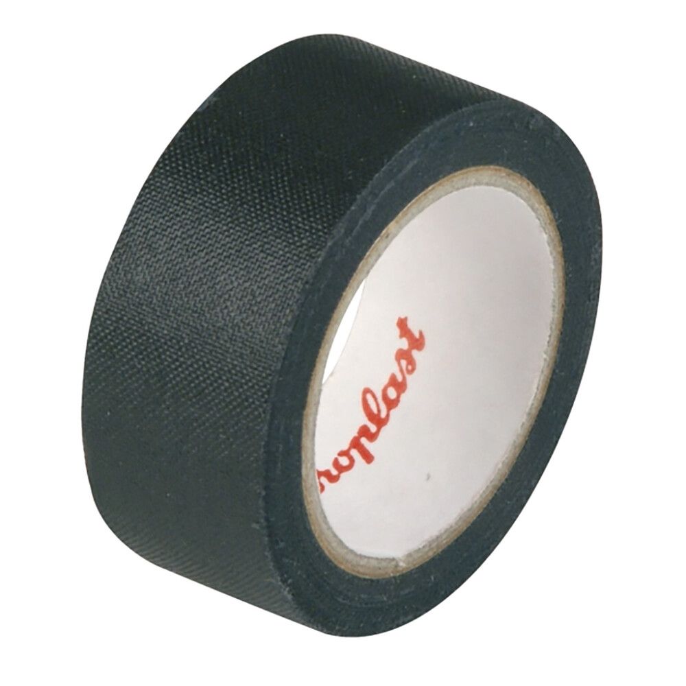 Kudottu teippi REV Ritter Musta 19 mm x 2,5 m