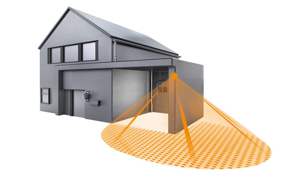 Liiketunnistin Steinel IS240 Duo valkoinen