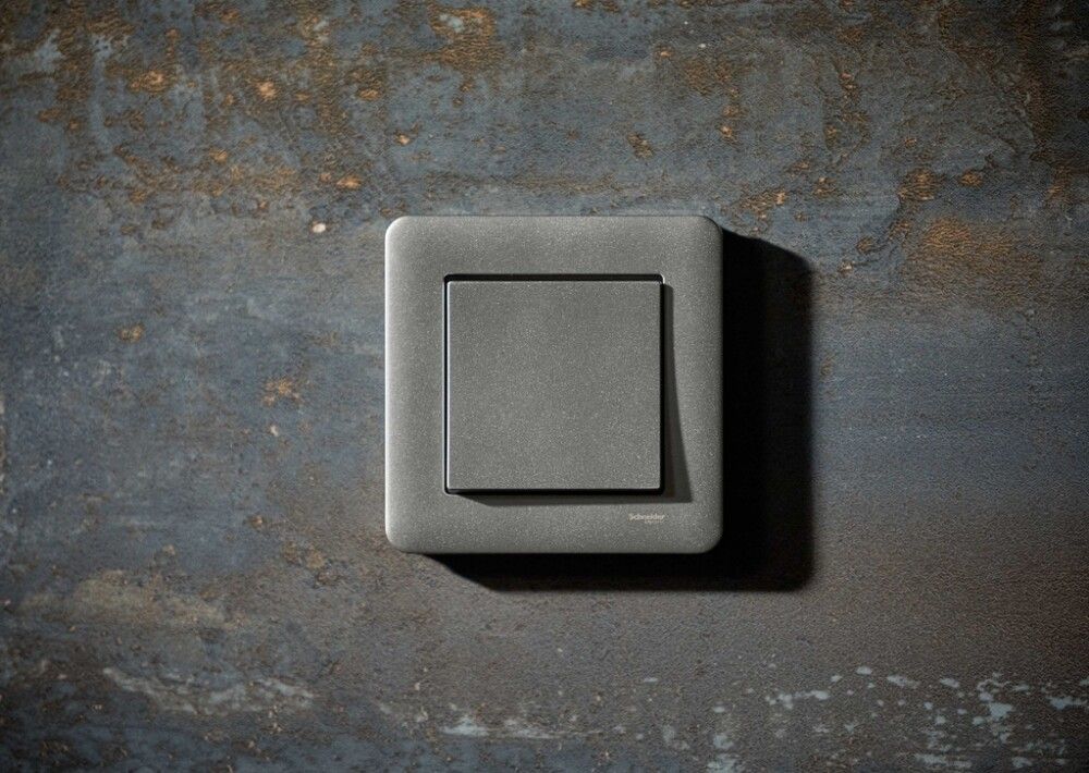 Kytkin Schneider Electric Exxact Vaihto 6 Antrasiitti