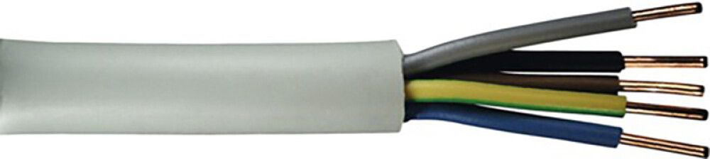 Asennuskaapeli Kabelexpress NYM-J 5x1,5 harmaa 10 m