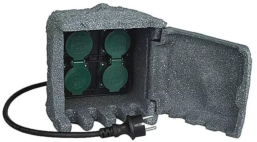 Puutarhahaaroitin Voltomat Power Rock 4 Pistorasiaa