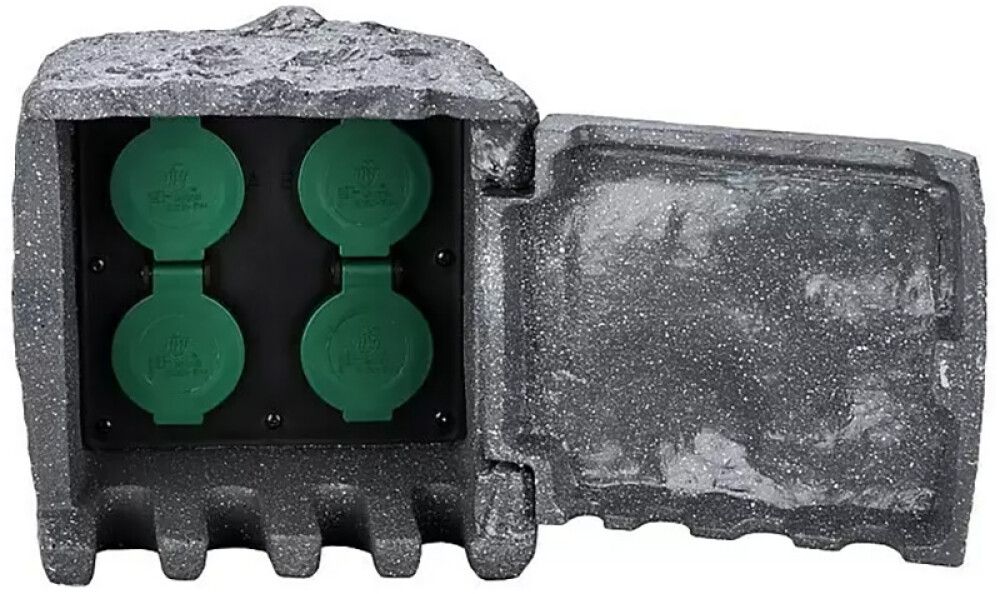 Puutarhahaaroitin Voltomat Power Rock 4 Pistorasiaa