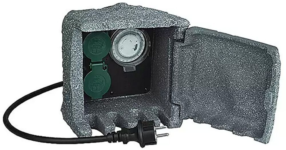 Puutarhahaaroitin Voltomat Power Rock 2-osainen ajastimella