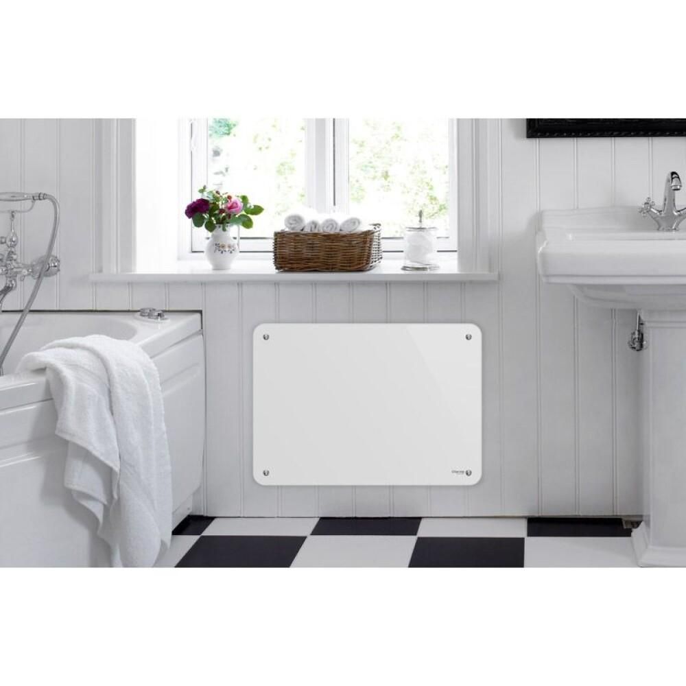 Lasilämmitin Termo ECO 800 W valkoinen 67 x 4,9 x 42,5 cm