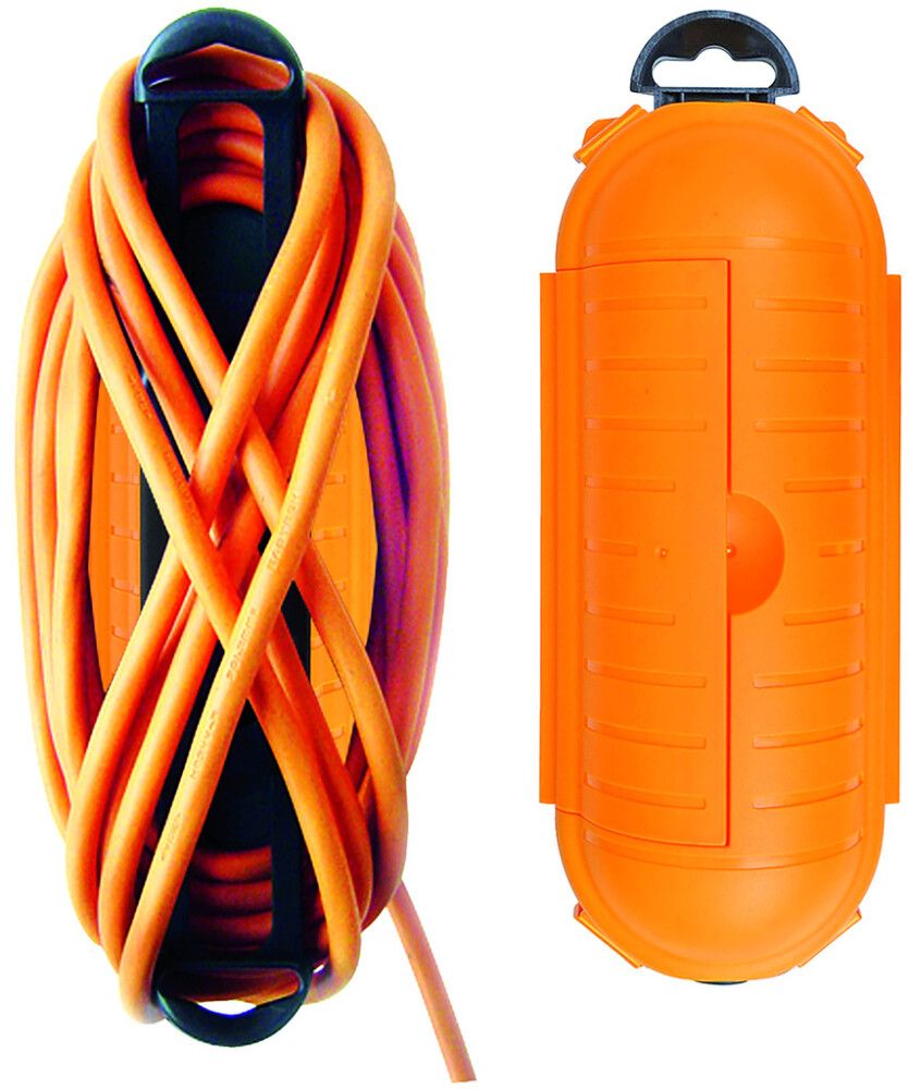 Suojakotelo jatkojohdolle Brennenstuhl® Safe-Box BIG oranssi IP44